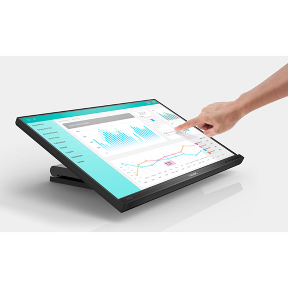 PHILIPS MONITOR TOUCH 23,8 LED IPS FHD 16:9 4MS 250 CDM, VGA/DP/HDMI, PIVOT, MULTIMEDIALE