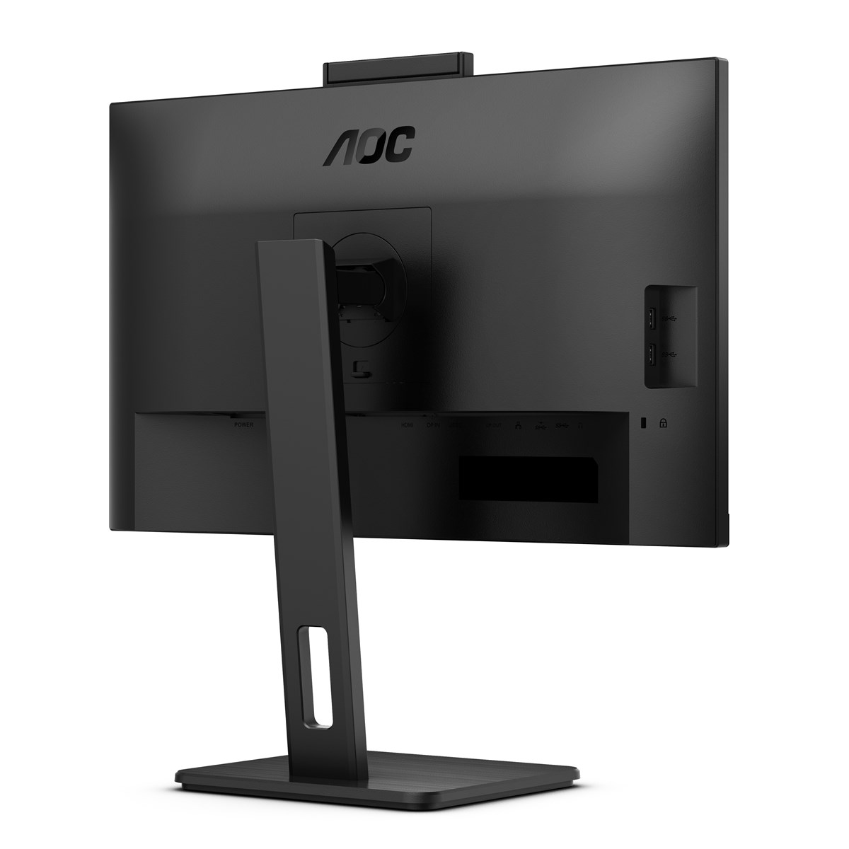 AOC MONITOR 23,8 LED IPS FHD 16:9 4MS 300 CDM, WEBCAM, PIVOT, DP/HDMI, MULTIMEDIALE
