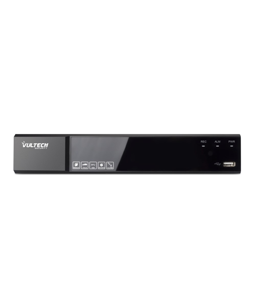 VULTECH SECURITY NVR 8 CANALI POE FINO A 5MPX H.265 HDMI P2P CLOUD 1 HD