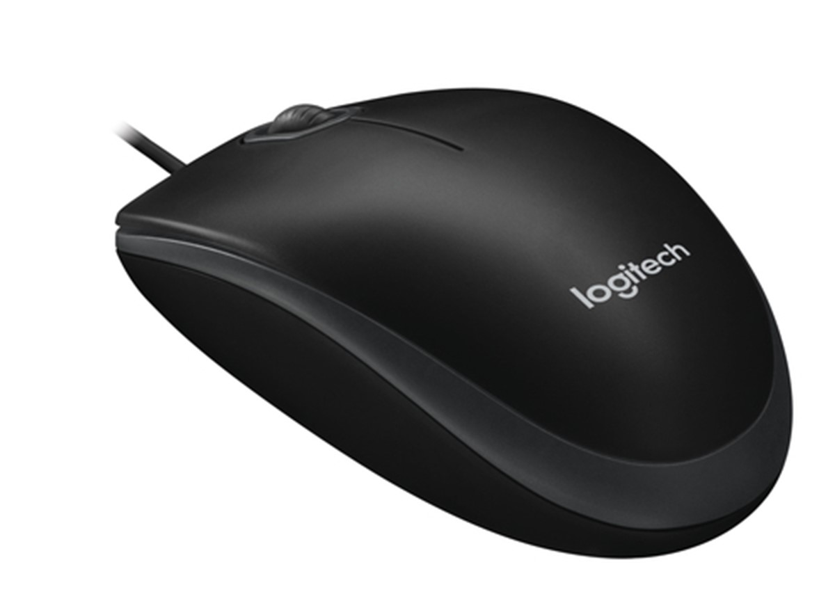 LOGITECH MOUSE USB OTTICO B100 NERO