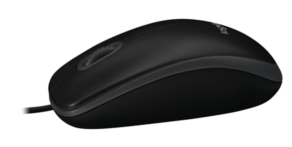 LOGITECH MOUSE USB OTTICO B100 NERO