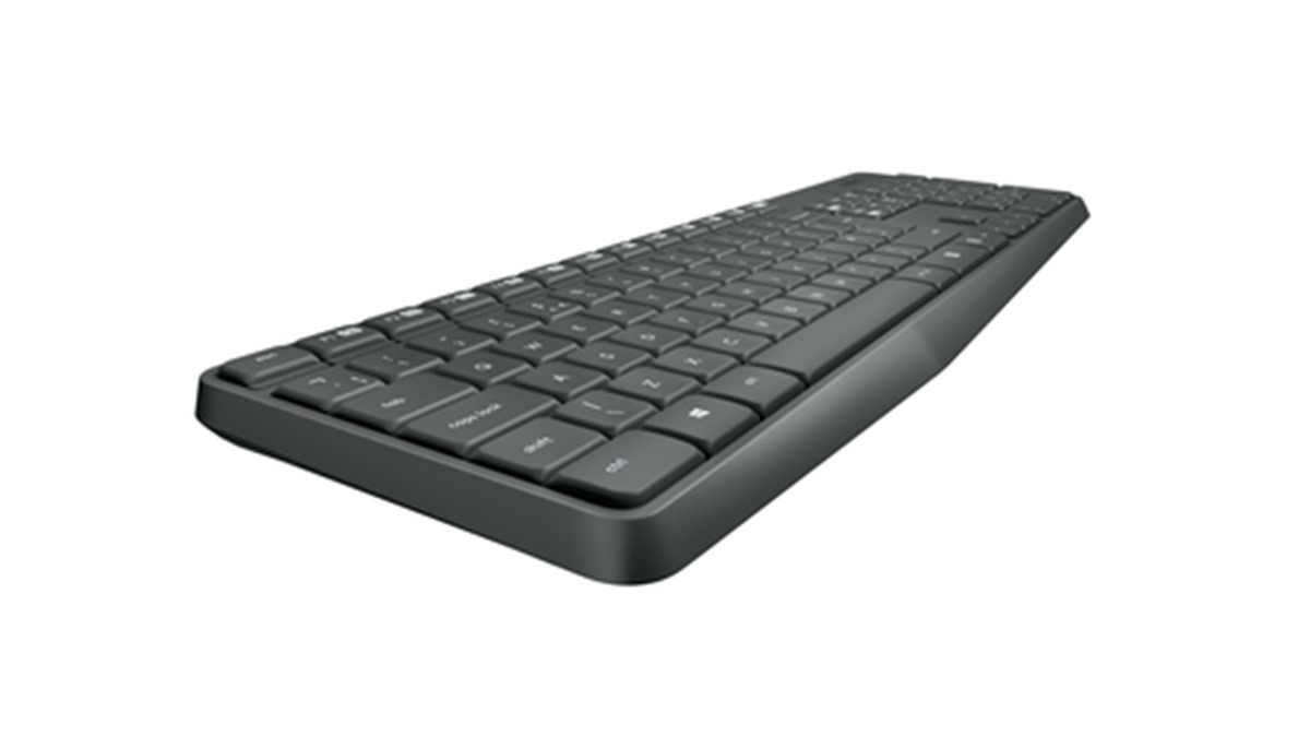 LOGITECH BUNDLE WIRELESS MOUSE + TASTIERA MK235 GRIGIO