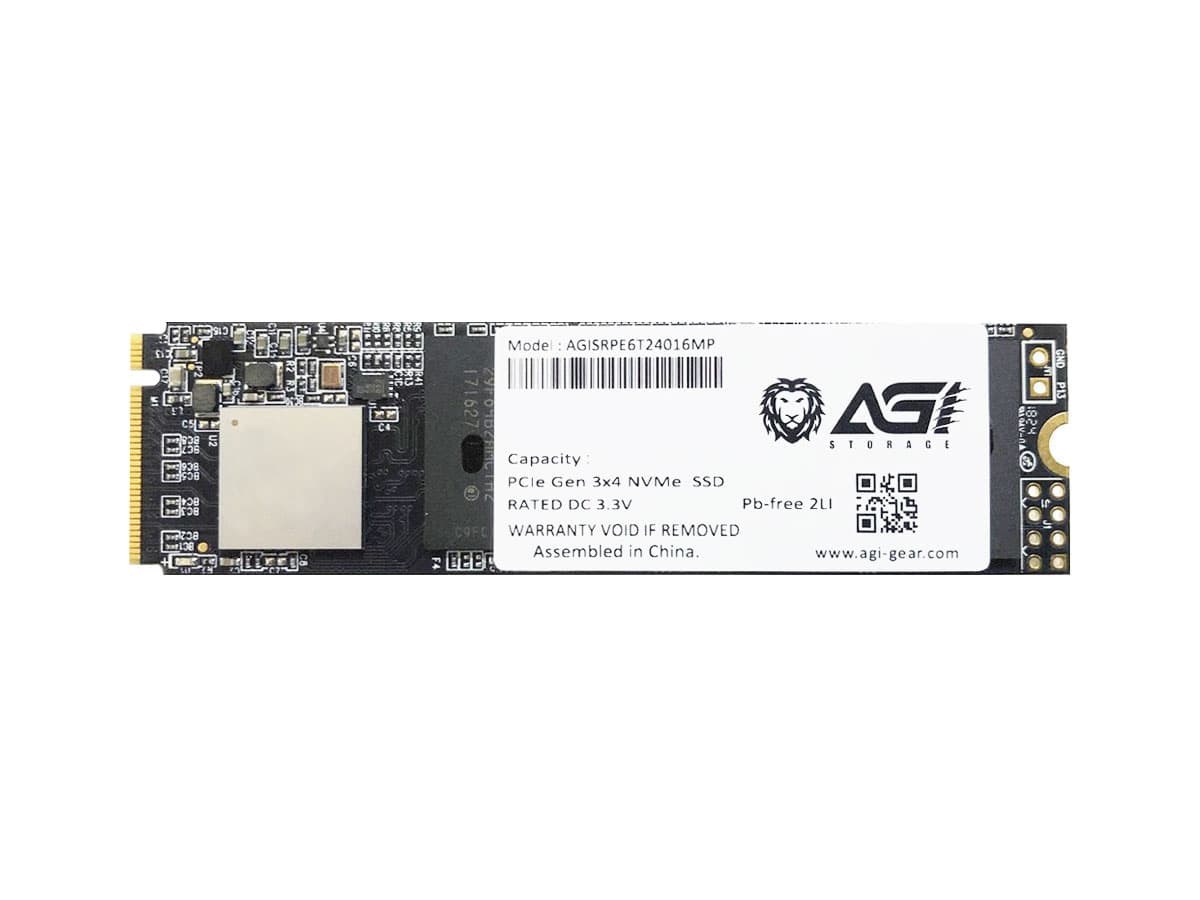 AGI SSD INTERNO M.2 2TB PCIE 2280 Gen. 3x4 Read/Write 3500/3270 - DRAM CACHE