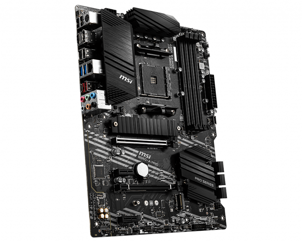 MSI MB AMD B550-A PRO AM4 4DDR4 2PCI-E 2M2 6SATA3