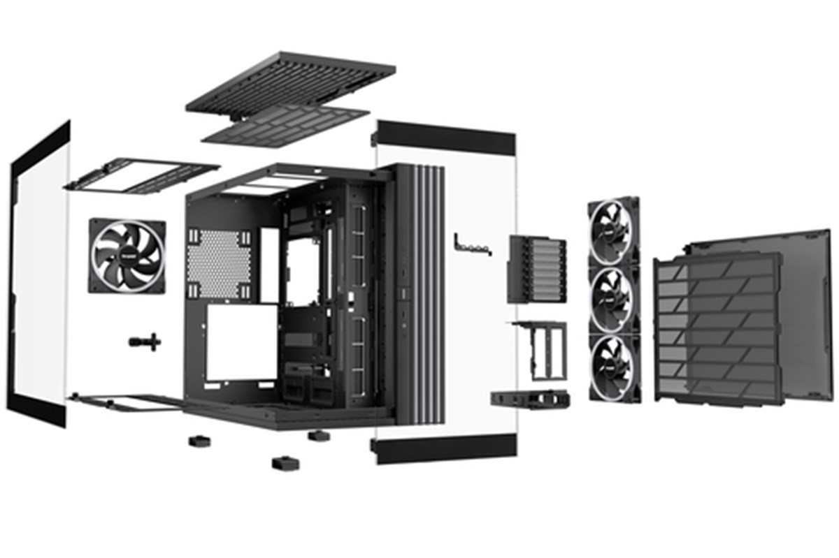 BE QUIET! CASE ATX LIGHT BASE 900 FX BLACK