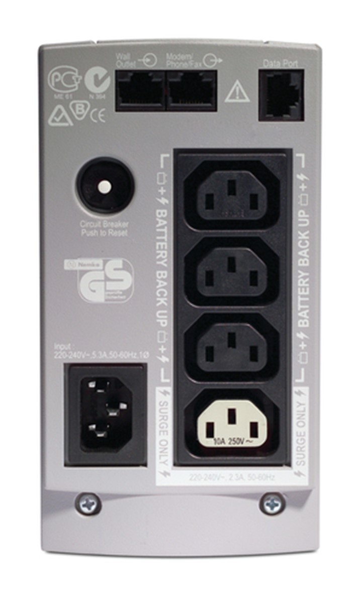 APC BK500EI BACK-UPS CS 500 VA
