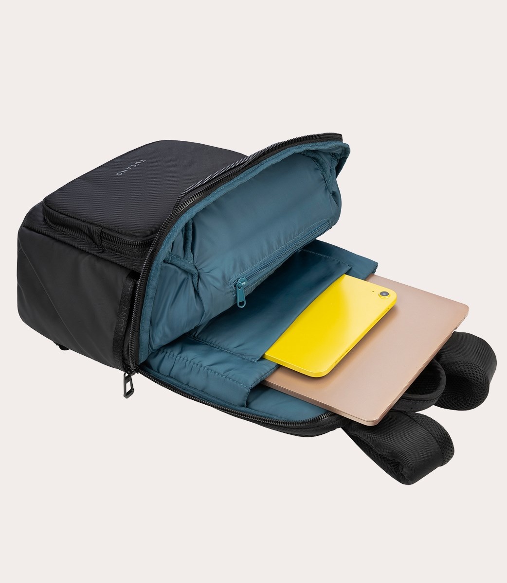 TUCANO ZAINO C/AGS 15.6" DOTATO DI ANTY GRAVITY PER RIDURRE CARICO IN MOVIMENTO, NERO