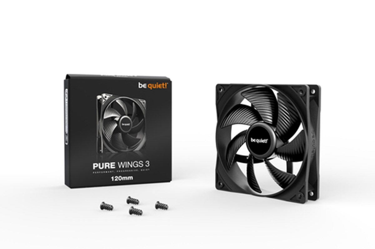 BE QUIET! VENTOLA CASE PURE WINGS 3 120MM