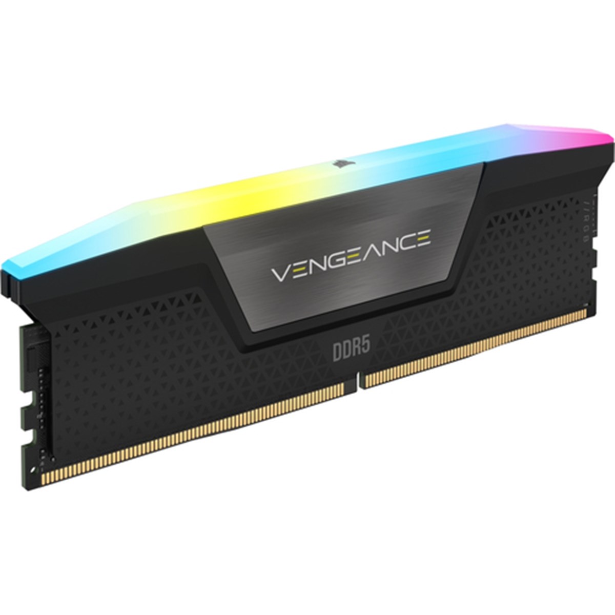 CORSAIR RAM VENGEANCE RGB DDR5 32GB 2X16GB DDR5 6000 PC5-48000 C36 1.35V DESKTOP MEMORY - BLACK