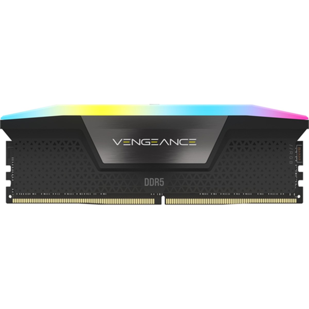 CORSAIR RAM VENGEANCE RGB DDR5 32GB 2X16GB DDR5 6000 PC5-48000 C36 1.35V DESKTOP MEMORY - BLACK