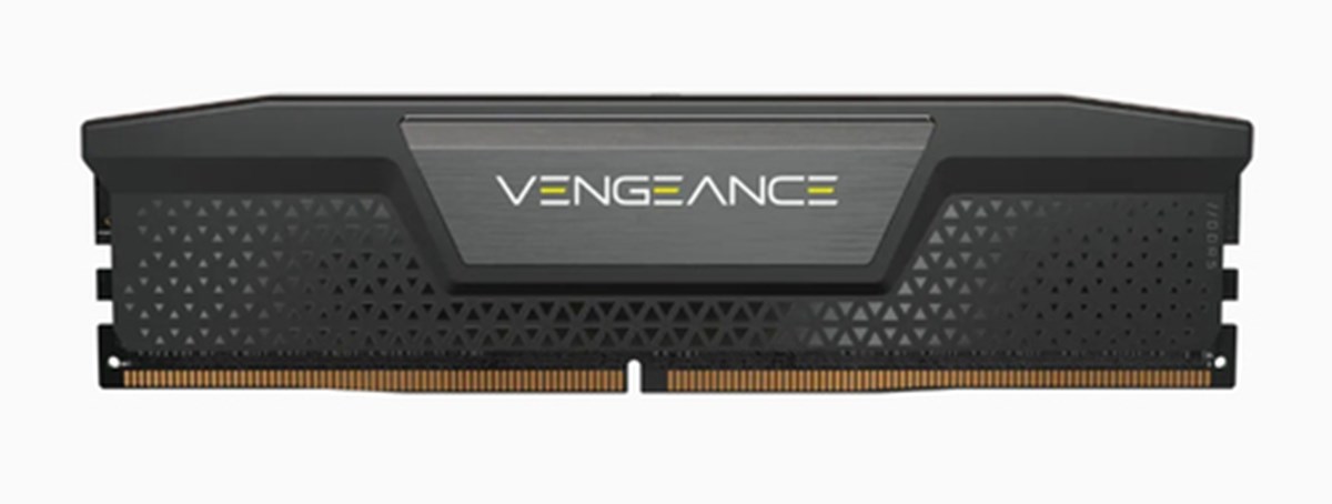 CORSAIR RAM VENGEANCE DDR5 16GB 1X16GB DDR5 5200 PC5-41600 C40 1.25V DESKTOP MEMORY - BLACK