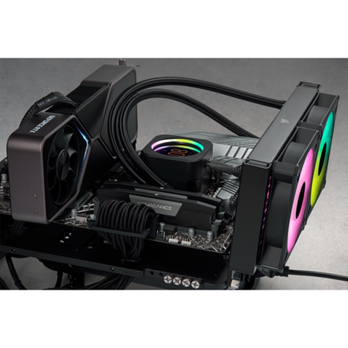 CORSAIR RAM VENGEANCE DDR5 64GB 2X32GB DDR5 5600 PC5-44800 C40 1.25V DESKTOP MEMORY - BLACK
