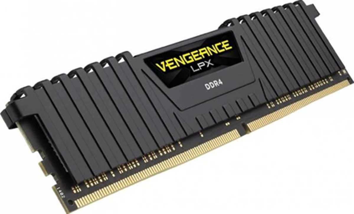CORSAIR RAM VENGEANCE LPX 8GB 1X8GB DDR4 3200 PC4-25600 C16 1.35V DESKTOP MEMORY - BLACK