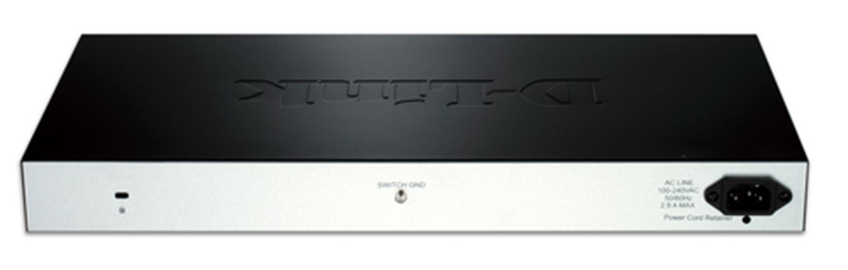 D-LINK SWITCH 24 PORTE GIGABIT POE + 4 PORTE SFP SMART+