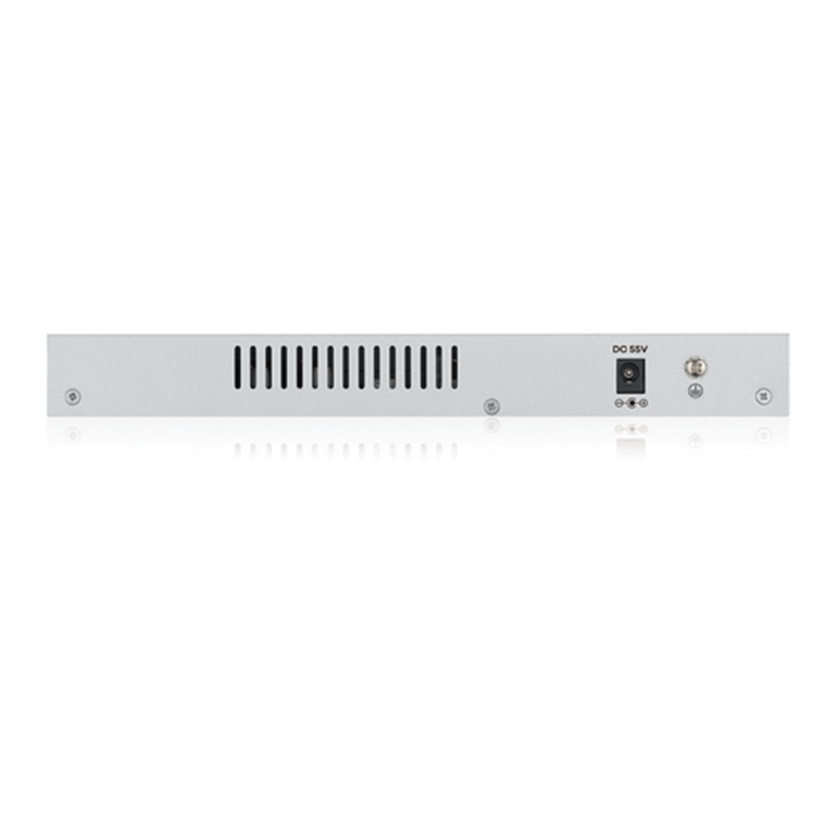 ZYXEL SWITCH UNMANAGED PLUS 8 PORTE GIGABIT (4 PoE), EASY MANAGEMENT PER VLAN, QoS, DESIGN SENZA VENTOLE, DESKTOP