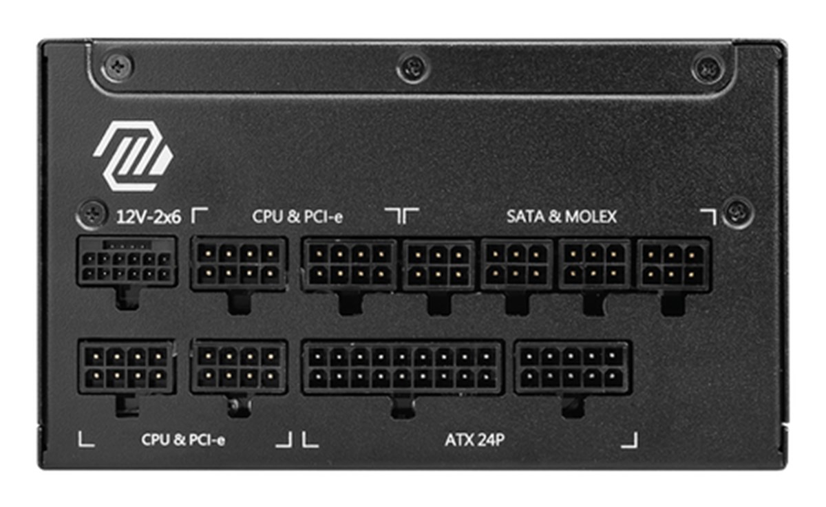 MSI ALIMENTATORE MAG, EU, 1250W, FULLY-MODULAR, 80 PLUS GOLD, 7A GARANZIA