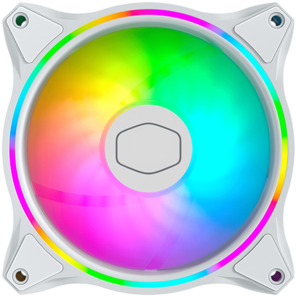 COOLER MASTER DISSIPATORE MASTERFAN MF120 HALO WHITE EDITION 120X120X25 VENTOLA CABINET - COOLER MAS
