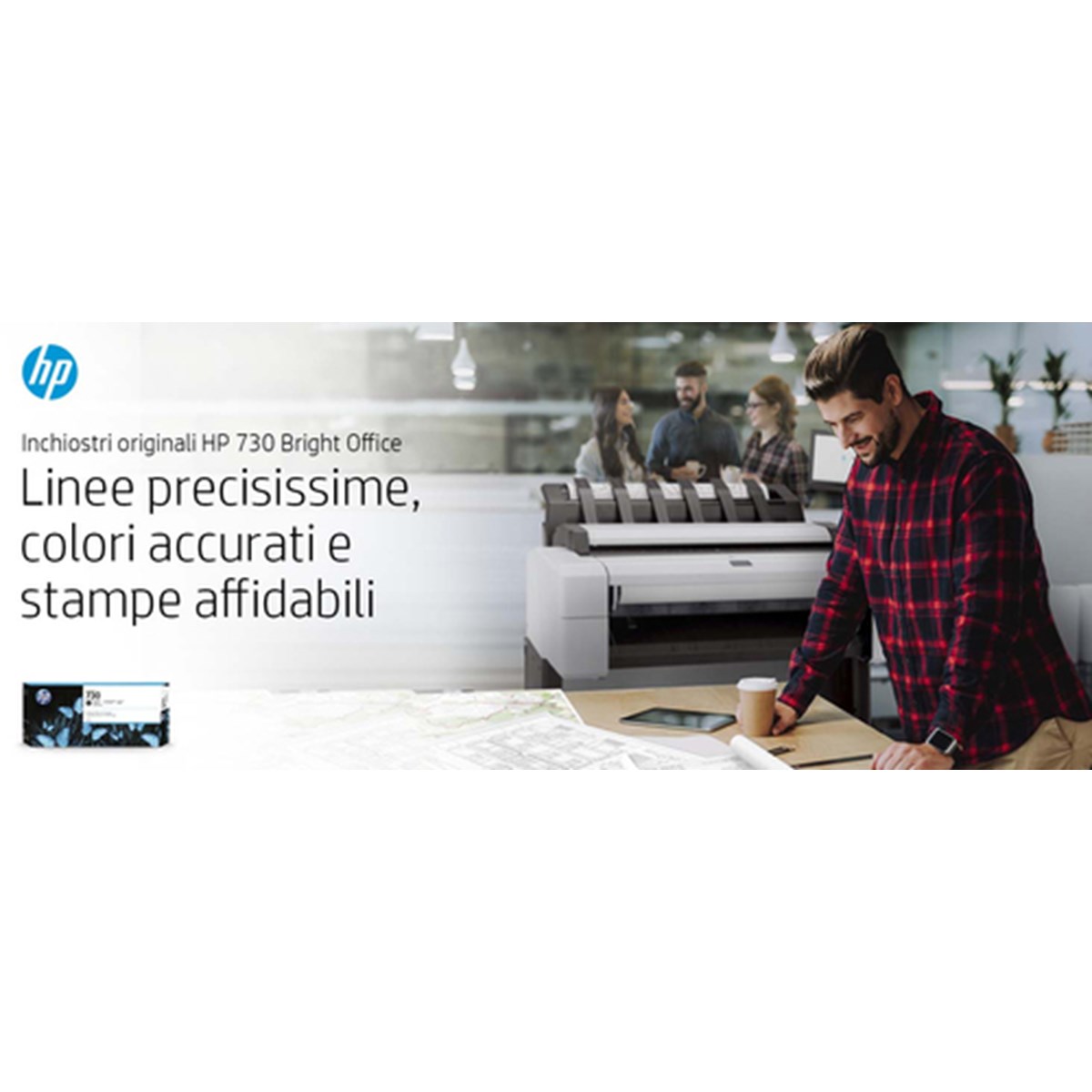 HP MATERIALE DI CONSUMO, 730, GIALLO