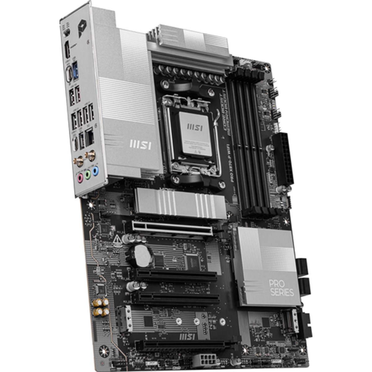 MSI MB AMD PRO X870-P WIFI,X870,AM5,4DDR5,4PCI-EX16,3M.2,4SATA3,1USB4,1USB3.2 GEN2X2,3USB3.2 GEN2,4U