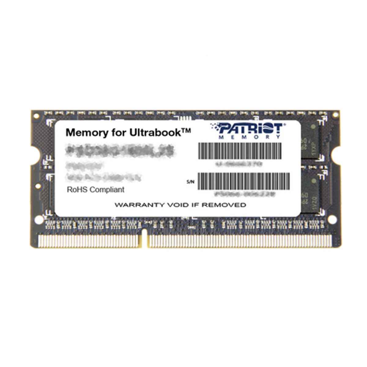 PATRIOT RAM SODIMM 8GB DDR3L 1600MHZ CL11 1,35V PER ULTRABOOK