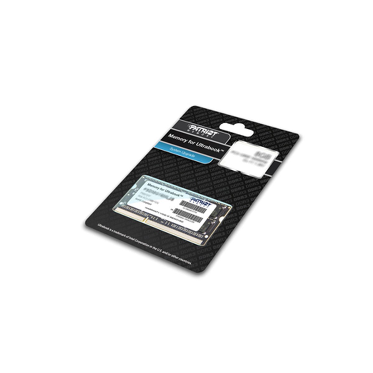 PATRIOT RAM SODIMM 8GB DDR3L 1600MHZ CL11 1,35V PER ULTRABOOK