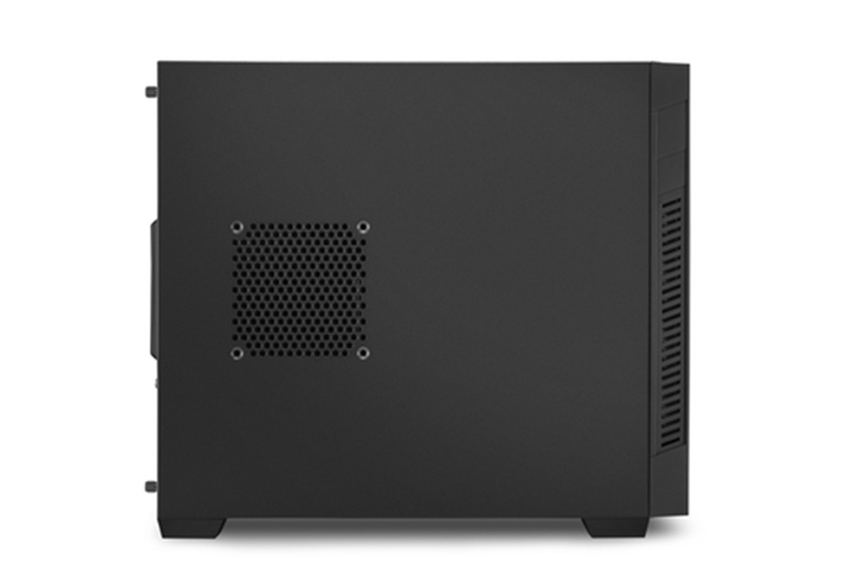 SHARKOON CASE S1000 MINI TOWER MICRO-ATX/MINI ITX, 4 SLOT, 2XUSB 3,0, 1X120 FRON 1X120 REAR, COLORE NERO
