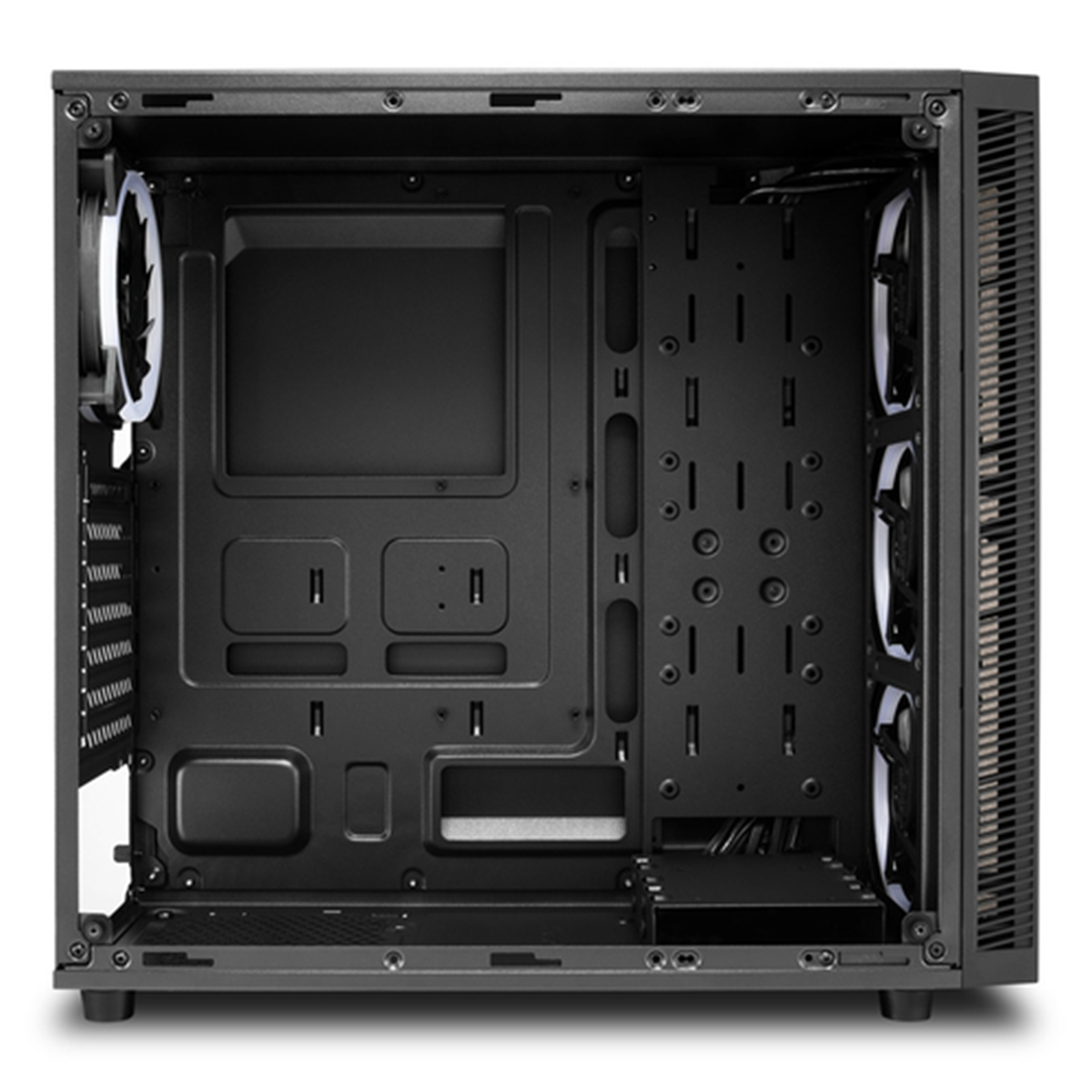 SHARKOON CASE TG4M RGB ATX VETRO TEMPERATO 6 SLOT ESPANSIONE, 3X120MM FAN FRONT, 1X120MM FAN REAR