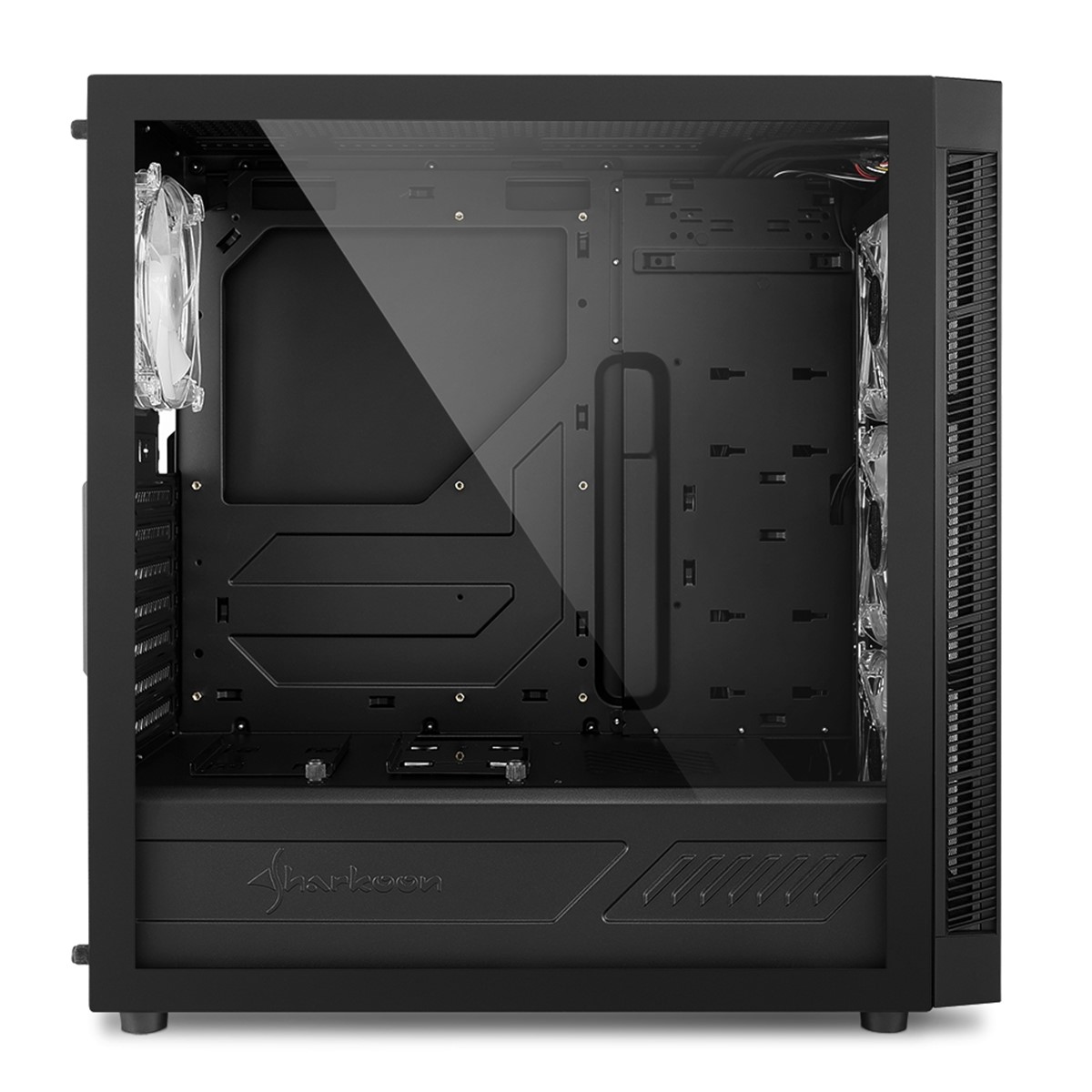 SHARKOON CASE TG5 PRO RGB, ATX, 2xUSB 3.0, 2xUSB 2.0, 7 SLOTS,