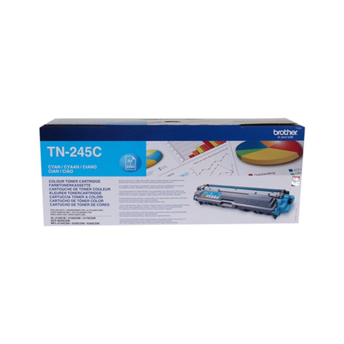 BROTHER TONER CIANO 2.200 PAG PER DCP9020CDW - HL3140CW - HL3150CDW - HL3170CDW - MFC-9330CDW - MFC-9340CDW