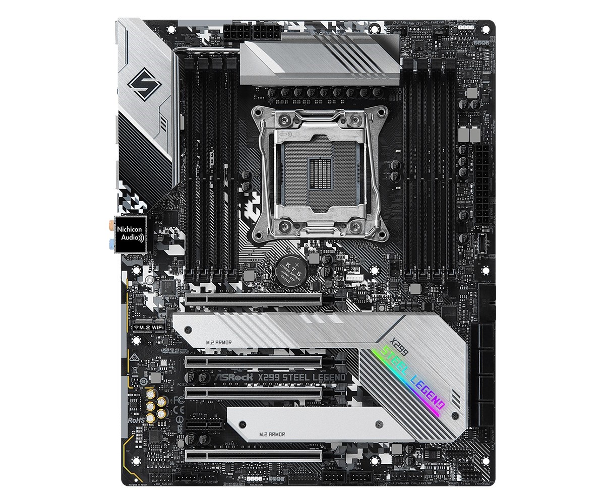 ASROCK MB X299, X299 STEEL LEGEND, LGA 2066, 8DDR4