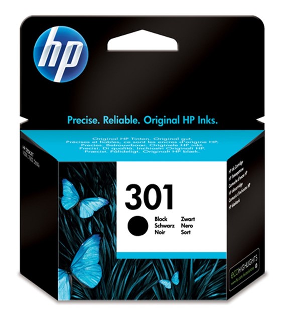HP CART. INK NERO 301 PER DJ1000/2000