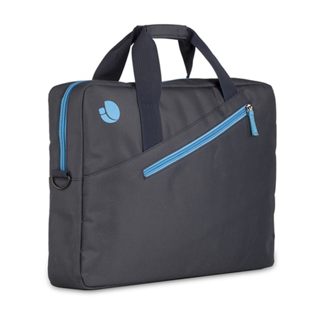 BORSA PER NOTEBOOK DA 15.6" CON TASCHE ESTERNE - BLU