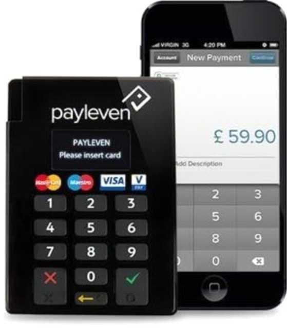 LETTORE DI CARTE CHIP E PIN PAYLEVEN